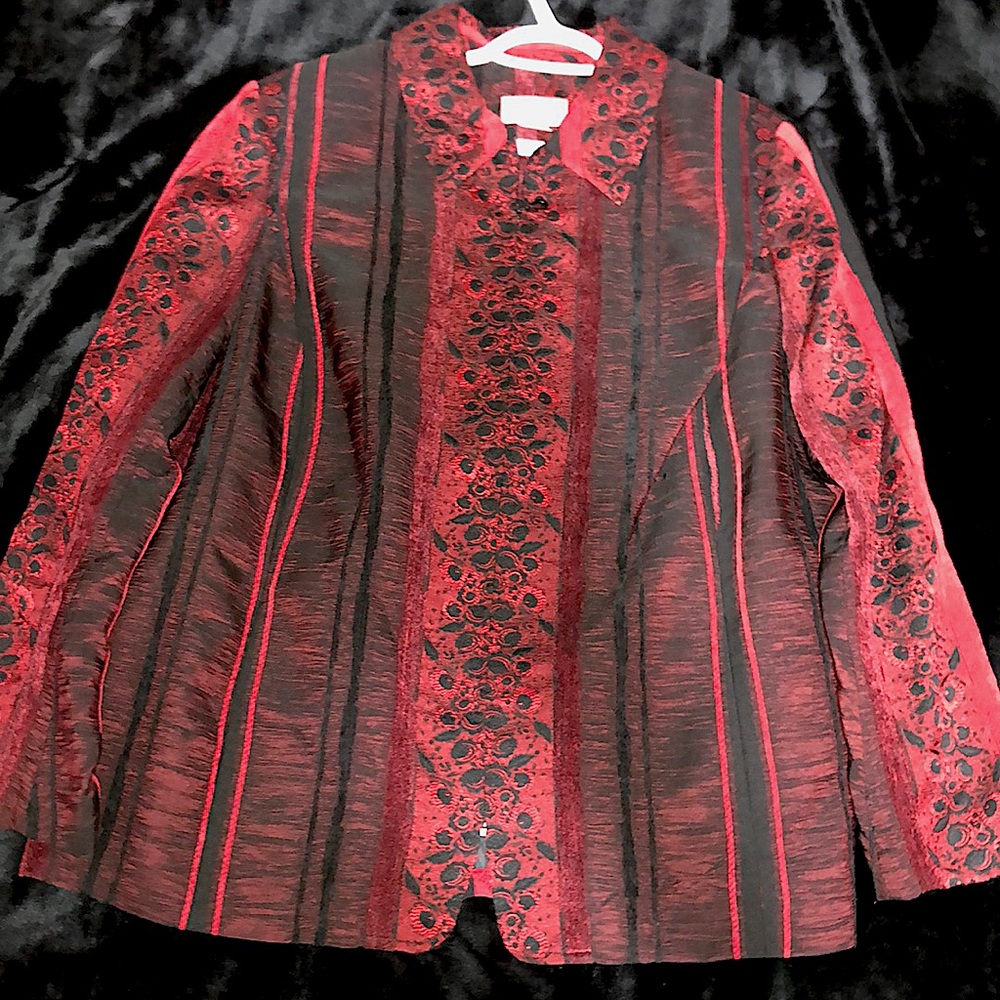 Red,black,Tanjay sweater